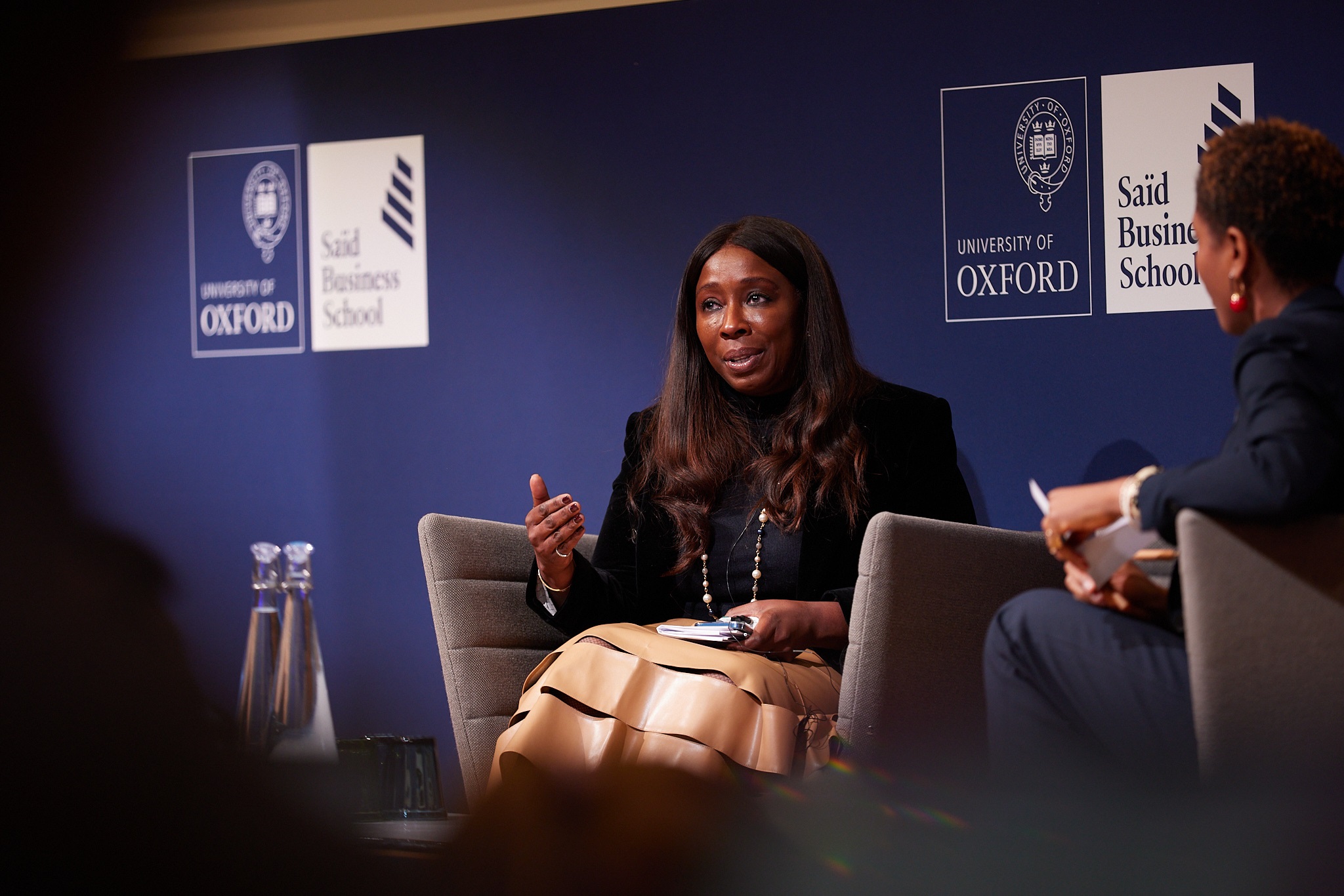 Yvonne Ike at Oxford Africa Business Forum