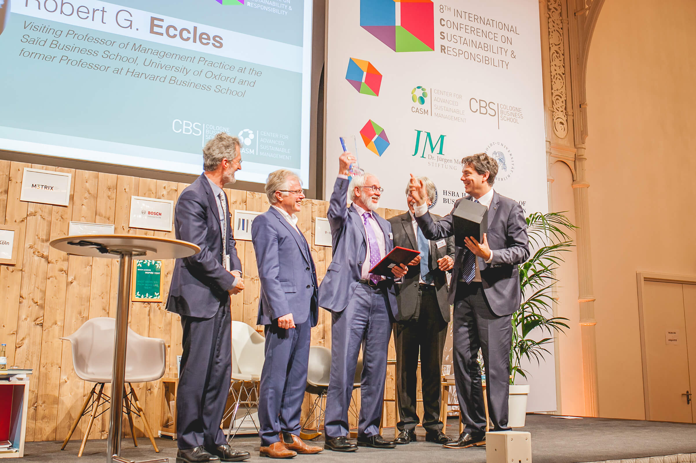 Bob Eccles receives CSR award