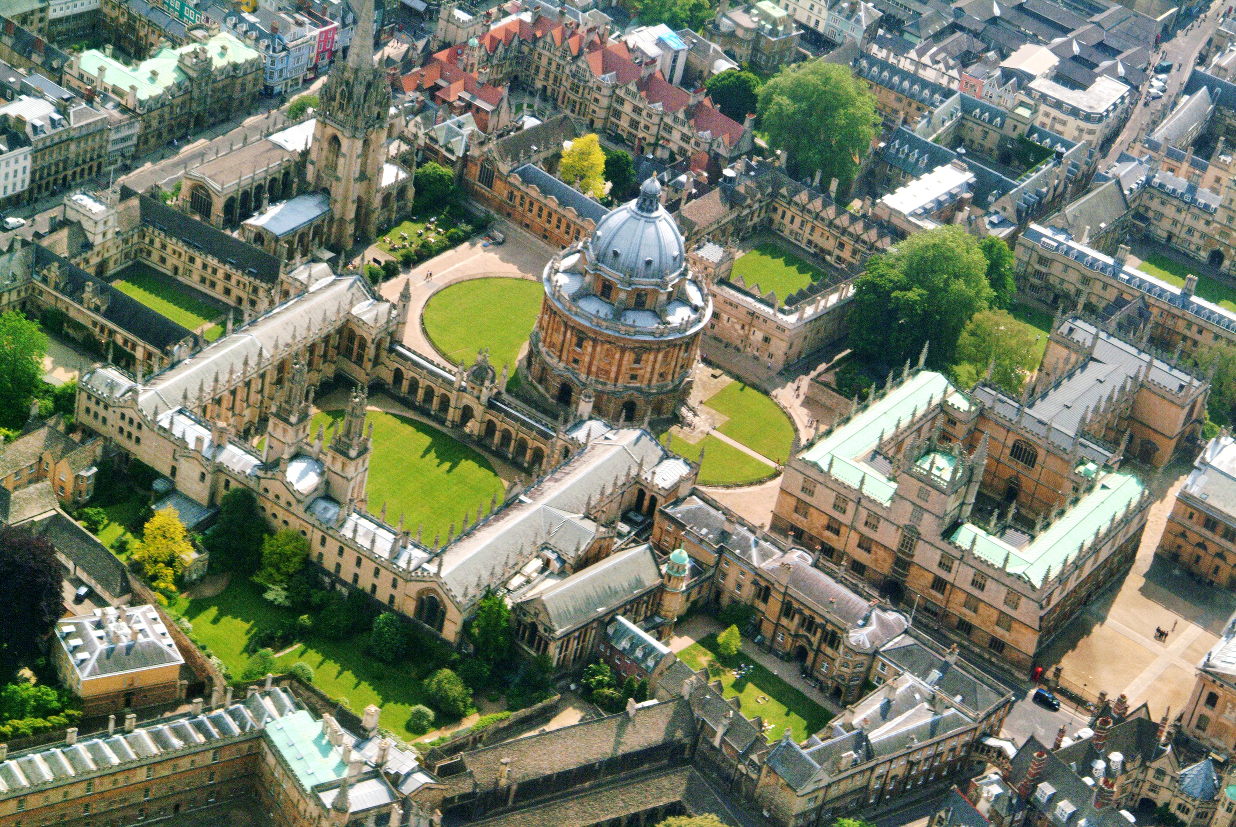 Aerial image of Oxford