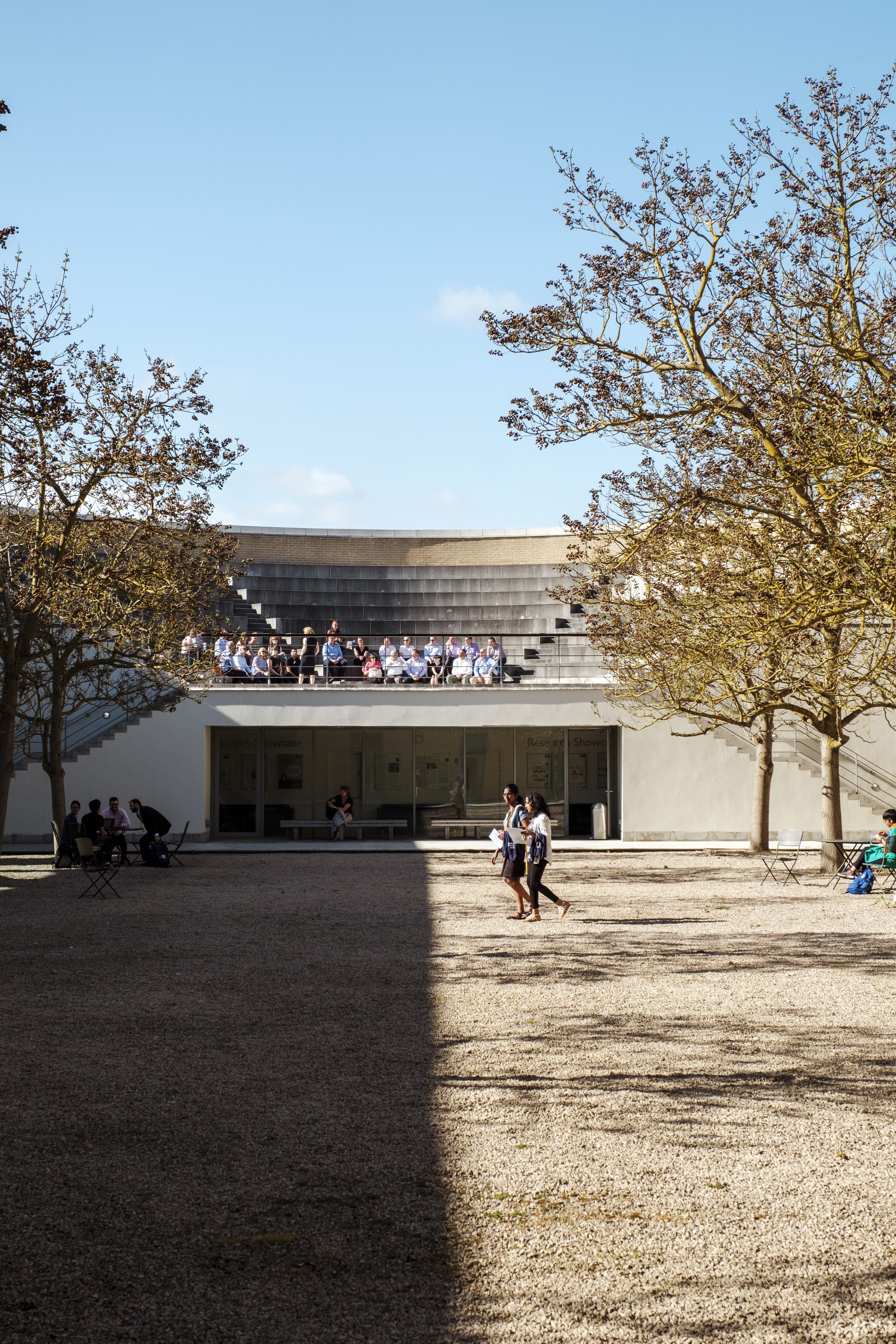 Saïd Business School courtyard and amphitheatre 