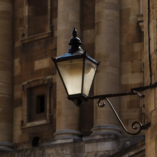 Oxford street lamp