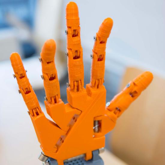 3D printed mechanical hand